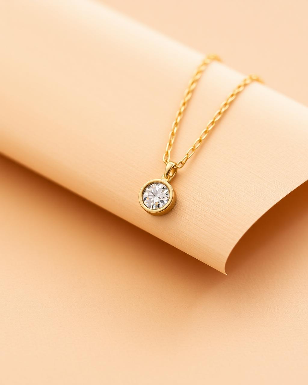 Petite Bezel Necklace