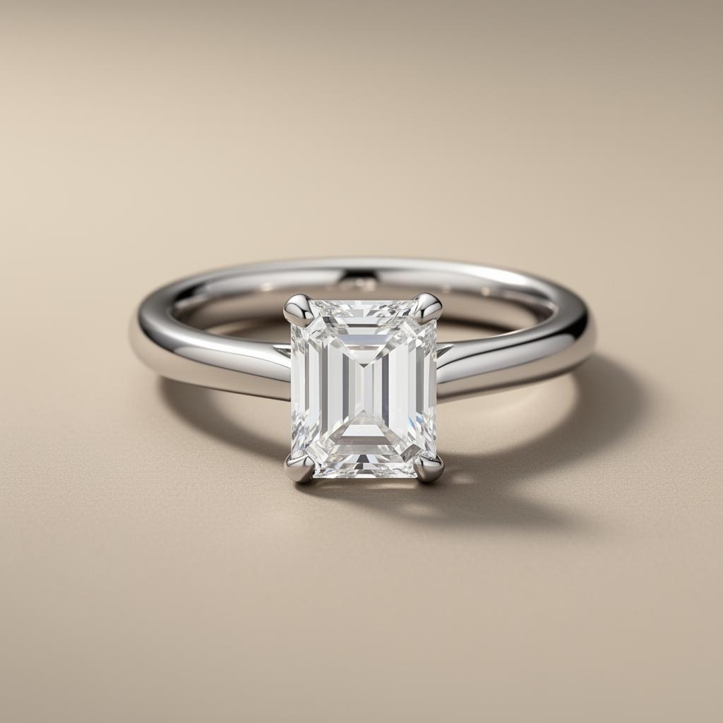 Atelier Emerald Solitaire
