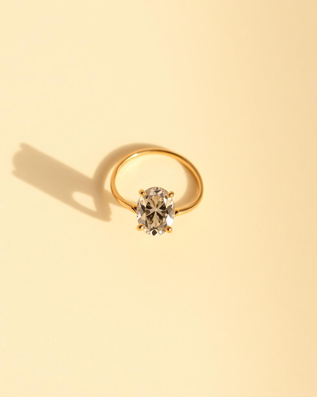 Olive Oval Solitaire