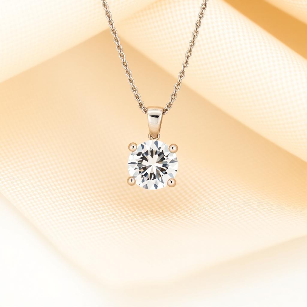 Solitaire Necklace — 0.50ct