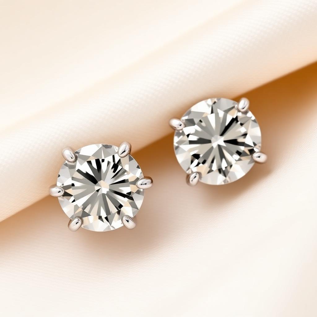 Statement Studs — 2ct tw