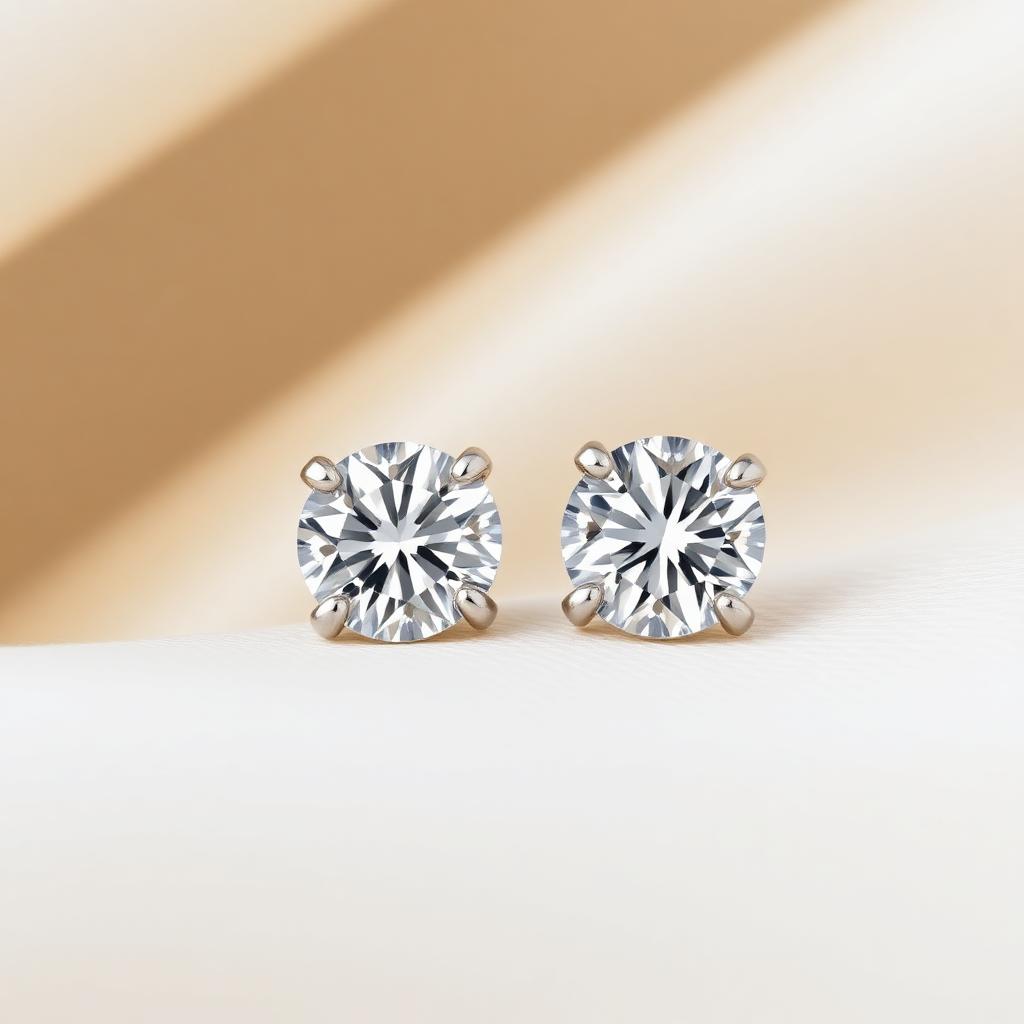 Round Brilliant Studs — 0.50ct tw